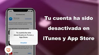 Cómo recuperar si tu cuenta ha sido desactivada en iTunes y App Store [upl. by Naman]