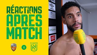 FC Lorient  FC Nantes  la réaction des joueurs [upl. by Eyk]