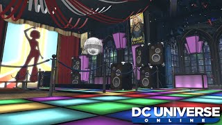 Boss NightClub by Adtarah DCUO Base Showcase [upl. by Goldarina231]