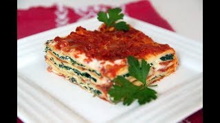 Lasagne épinards ricotta [upl. by Aronael424]