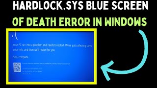 How to Fix hardlocksys Blue Screen of Death Error in Windows 11 [upl. by Einomrah481]