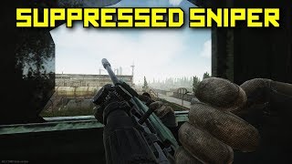 Suppressed Sniper  Escape From Tarkov [upl. by Notsniw772]