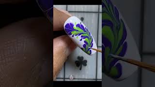 Drag marble nail art nailartdesigns nails youtubeshorts naildesigns nailicious nailart [upl. by Lednek]