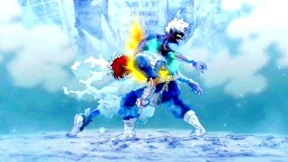 Shoto Vs Dabi Full Fight  My Hero Academia Season 7 Ep 8 English Subbed [upl. by Yreffoeg344]