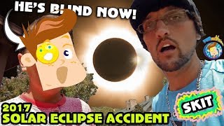 2017 SOLAR ECLIPSE DO NOT TAKE OFF THE GLASSES FUNnel V SKIT [upl. by Oirromed]