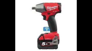 Milwaukee M18 ONEIWF12 impact wrench with OneKey Bluetooth technology [upl. by Yerffeg]