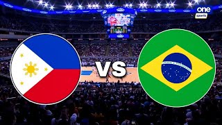 GILAS PILIPINAS VS BRAZIL SEMIS FIBA OQT [upl. by Burford]