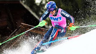 Henrik KRISTOFFERSEN  Winner  Slalom Run 2  Wengen SUI  2023 [upl. by Picker221]