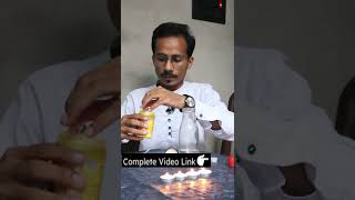 Vinegar Mixed with Baking Soda to Produce CO2  Aaspas ki Science  Video 2  Learn Practically [upl. by Yreffej]