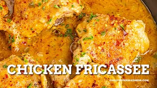 Chicken Fricassee Cajun Style Smothered Chicken [upl. by Arbmat584]