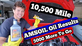 AMSOIL 5W40 10500 Mile Oil Analysis Results [upl. by Aieki]