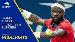 Frances Tiafoe vs Christopher Eubanks Highlights  2021 US Open Round 1 [upl. by Lemcke]