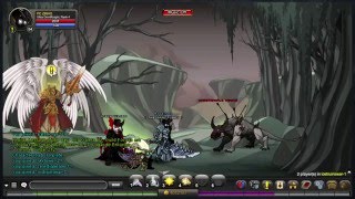 AQW  Quest de Celestial Realm e novos Itens [upl. by Ahsirat94]