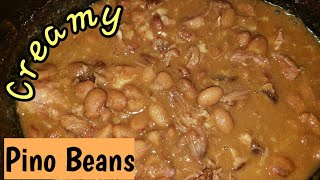 Creamy Pinto beans in Crock pot slow cooker [upl. by Mechelle65]