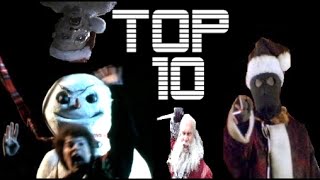 Top 10 Worst Christmas Horror Movies [upl. by Iggam335]