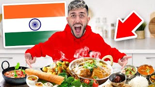 Trying INDIAN FOOD for the First Time [upl. by Eudo]