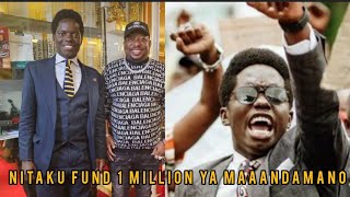 MIKE SONKO MEET GEN Z LEADER KASMUEL MOSCORE PROMISE 1 MILLION GIFT [upl. by Zebe]