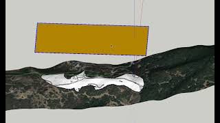 Merging survey terrain with geolocation terrain in SketchUp [upl. by Enylecoj]