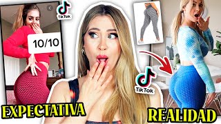 PROBANDO LOS FAMOSOS LEGGINS DE TIKTOK ¿hacen los 🍑 más grandes [upl. by Loyce]