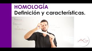 Homología Definición y características [upl. by Pampuch]