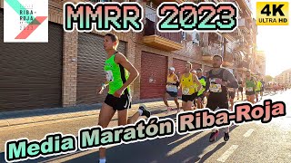 MEDIA MARATÓN RIBARROJA 2023 Y 5K 🚀 VÍDEO REPORTAJE CON PARTES DEL RECORRIDO Y PRIMEROS CLASIFICADOS [upl. by Rolyt]