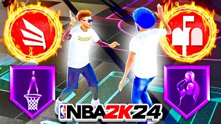 THE TOXIC UNBEATABLE DUO IN NBA 2K24 [upl. by Dulcle]