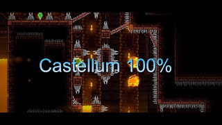 Castellum 100 EXTREME PLAT DEMON By Orelu Geometry Dash 22 [upl. by O'Mahony]