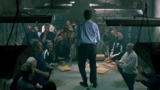 Will Ferrell  From Movie Elf  Dancing on Table In Mailroom [upl. by Yatnoj]