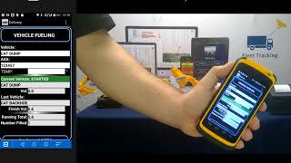 Cipher lab RS50 RS31 Review w Digital Dispatcher Fleet Fueling Demo [upl. by Adianez822]