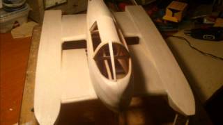 Building of an ekranoplan model [upl. by Duky]