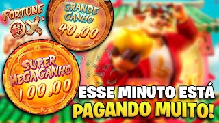 FORTUNE OX  ESSE É O MELHOR MINUTO PAGANTE DO FORTUNE OX [upl. by Eeleak825]