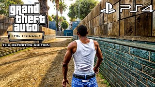 GTA San Andreas PS4 Remastered Gameplay Free Roam [upl. by Lonne]