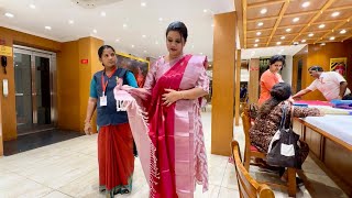 Coimbatore Vlog  Silk Saree Shopping amp Lulu Mall Tour ❤️ bengalivlog banglavlog couplevlog [upl. by Derreg]