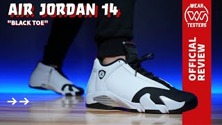 Air Jordan 14 Black Toe 2024 [upl. by Harihat109]