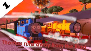 Sodor Fallout Episode 1 Thomas runs away from Blast [upl. by Mayes]