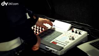 Making a beat on the MPC Renaissance [upl. by Kcirdet]