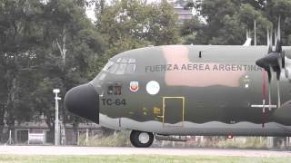 HÉRCULES C130 en Aeroparque  Full HD [upl. by Inama]