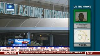 Channels TV Correspondent With Updates From Abuja Airport 090317 [upl. by Sigismundo]