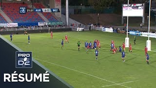 PRO D2  Résumé AurillacBéziers 2024  J03  Saison 20192020 [upl. by Nidroj]