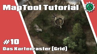 MapTool Tutorial 10  Das Kartenraster [upl. by Galateah562]