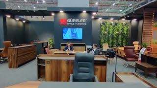 IFF 2023  Istanbul Furniture Fair  Gureler Office Furniture [upl. by Ael]