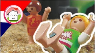 Playmobil filmpje Nederlands De glasscherven  Familie Huizer [upl. by Ajup]