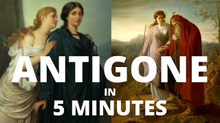 Antigone  Book summary in English Animated [upl. by Donalt]