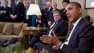 President Obama Meets with Polish President Komorowski [upl. by Enrichetta]