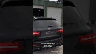 DIFFUSOR UMBAU MERCEDES GLC X253 GLC43 AMG HECK [upl. by Relda949]