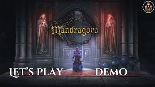 Lets Play Mandragora demo  25D Soulslike Metroidvania Youve been WAITING FOR [upl. by Doggett]