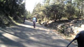 Afdaling Mont Ventoux  Bédoin [upl. by Mcevoy]