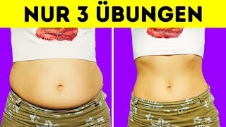 3 schnelle Übungen für einen flachen Bauch [upl. by Leuneb]