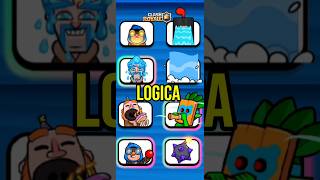 EMOTES DE CLASH ROYALE CON LÓGICA clahsroyale humor entertainment viral [upl. by Eldrida]