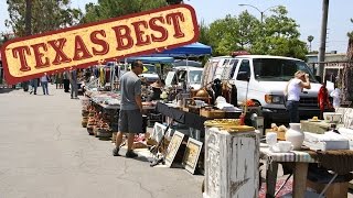 Texas Best  Flea Market Texas Country Reporter [upl. by Oironoh]